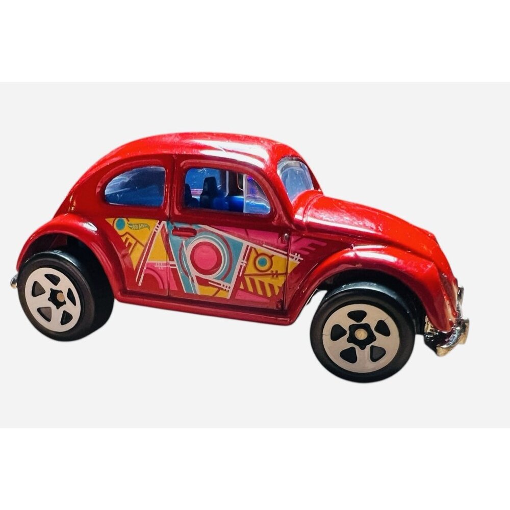 Vintage Volkswagen‎ Beetle VW 1988 Hot Wheels DieCast Red